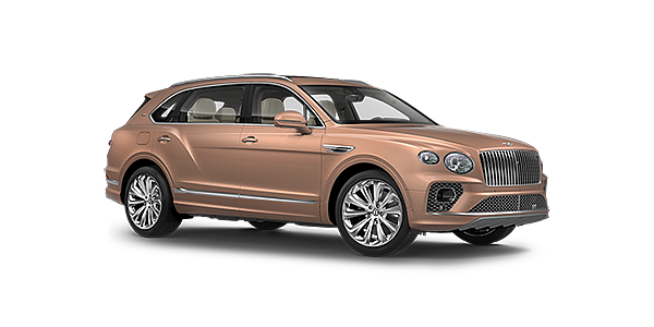 Bentley Suomi Bentley Bentayga EWB Azure SUV in Rose Gold paint