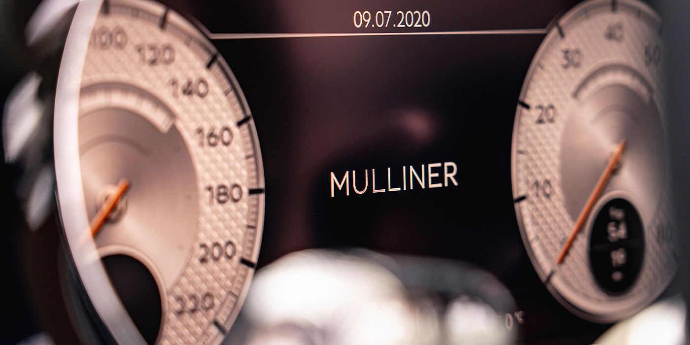 Bentley Suomi Bentley Continental GT Mulliner coupe Mulliner dial detail